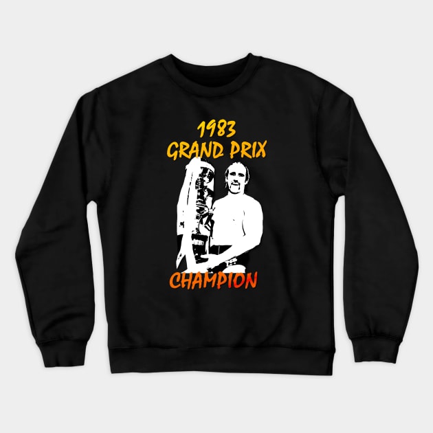 1983 Grand Prix Champion Crewneck Sweatshirt by Podbros Network